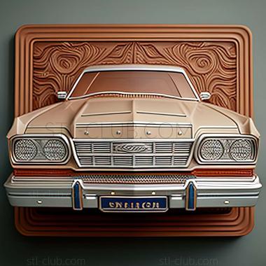 3D model Ford LTD II (STL)